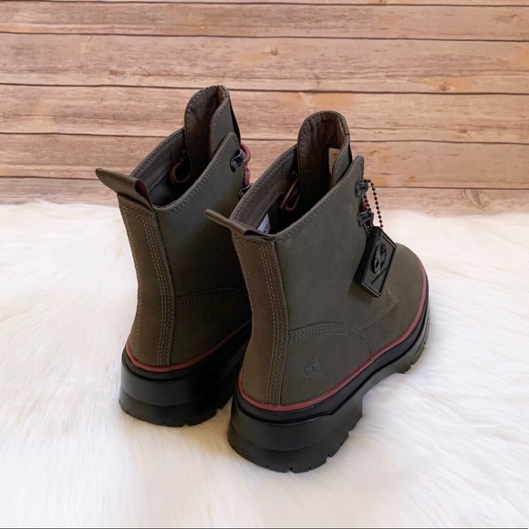 Timberland Malynn EK+ Olive Waterproof Boots - Picture 4 of 9